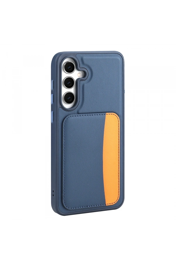 Galaxy A26 Kılıf Kartlıklı Zore X-Kart Silikon Kapak