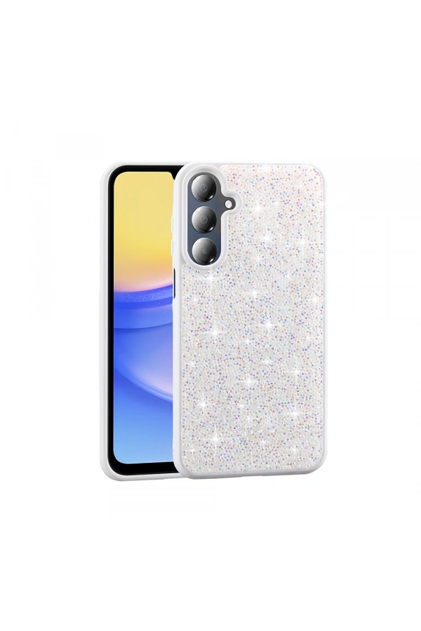 Galaxy A26 Kılıf Parlak Taşlı Tasarım Zore Pırlanta Kapak