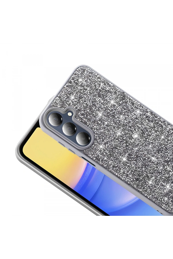 Galaxy A26 Kılıf Parlak Taşlı Tasarım Zore Pırlanta Kapak