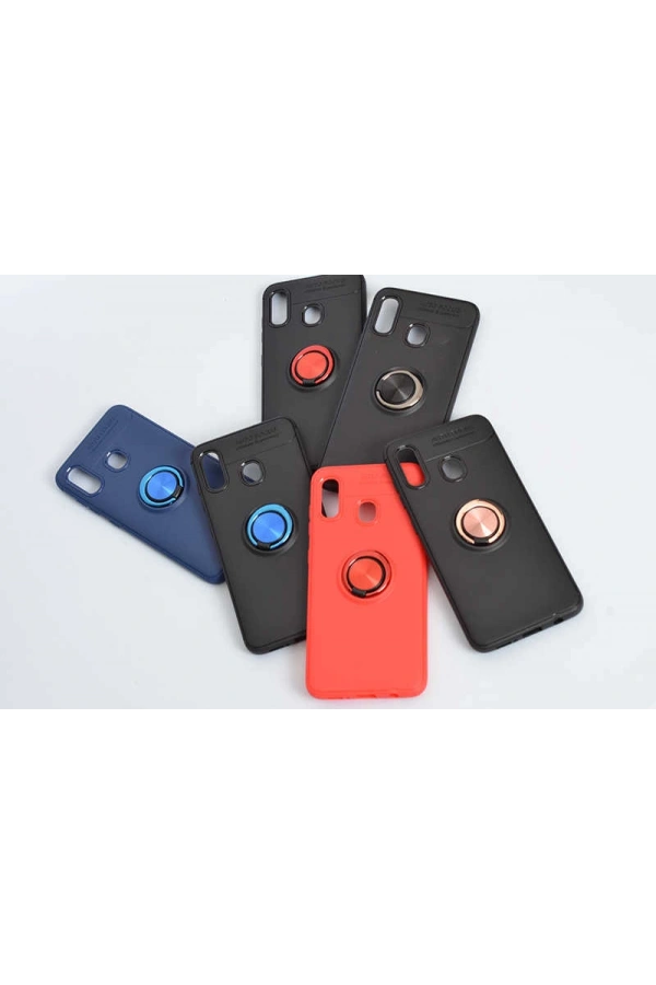 Galaxy A30 Kılıf Zore Ravel Silikon Kapak