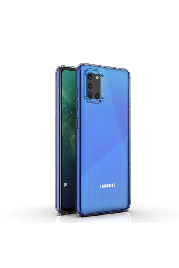 Galaxy A31 Kılıf Zore Süper Silikon Kapak
