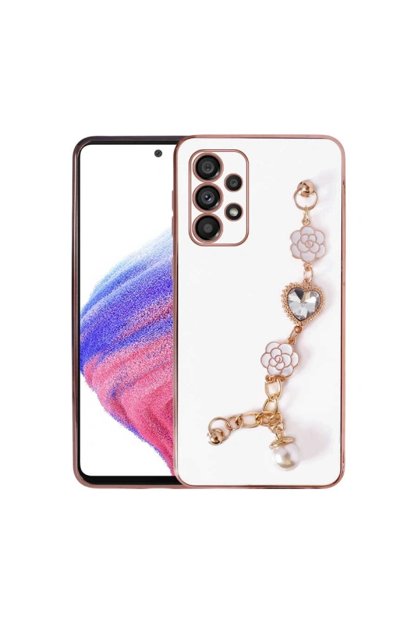 Galaxy A33 5G Kılıf El Tutamaçlı Kamera Korumalı Zore Taka Silikon Kapak
