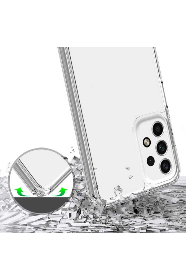 Galaxy A33 5G Kılıf Zore 2mm Anti Shock Silikon