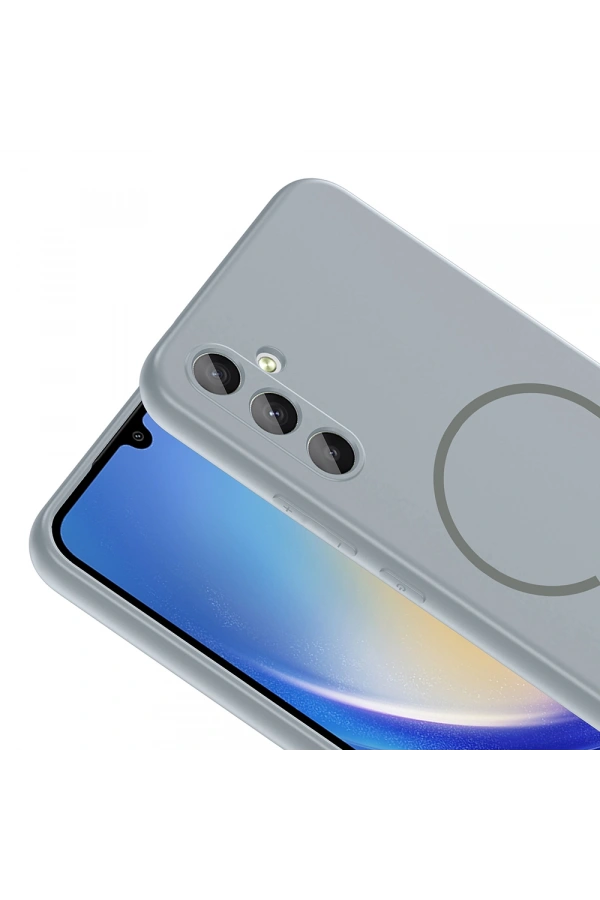 Galaxy A34 Kılıf M-safe Şarj Özellikli Zore Meta Kapak