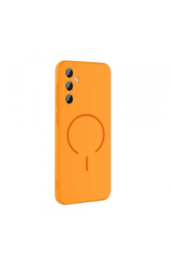 Galaxy A35 Kılıf M-safe Şarj Özellikli Zore Meta Kapak