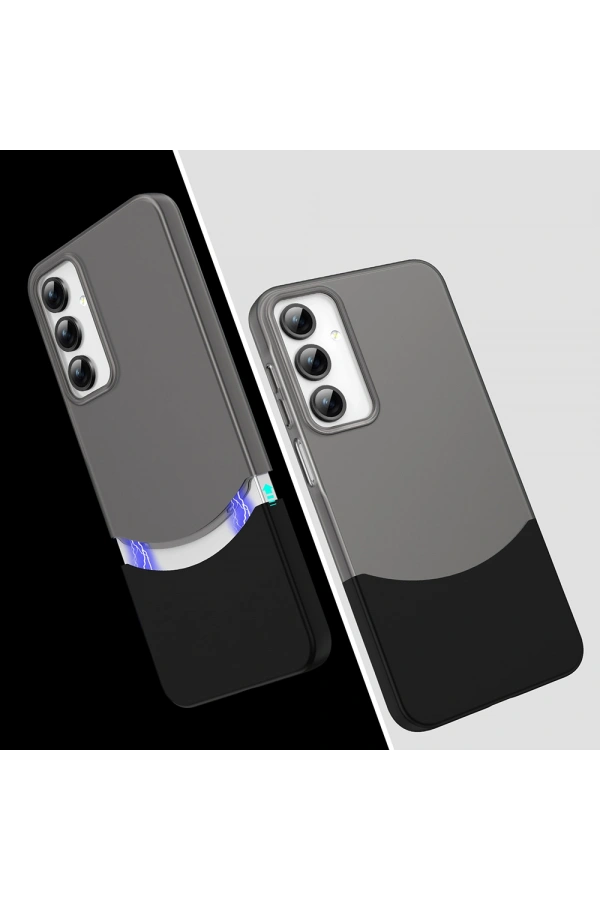 Galaxy A35 Kılıf Mıknatıslı Zore Duble Kapak