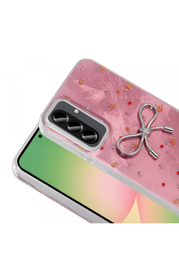 Galaxy A36 Kılıf Kamera Korumalı Figürlü Zore Ponti Silikon Kapak