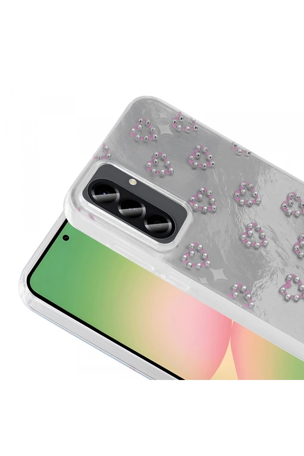 Galaxy A36 Kılıf Kamera Korumalı Figürlü Zore Ponti Silikon Kapak