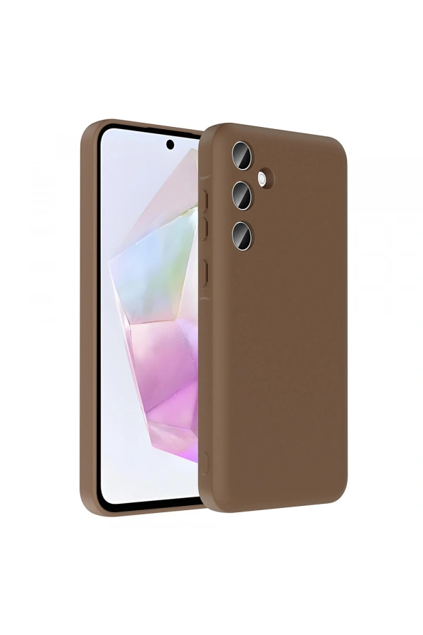 Galaxy A36 Kılıf Kamera Korumalı Kartlık Hazneli Zore Vitra Kapak