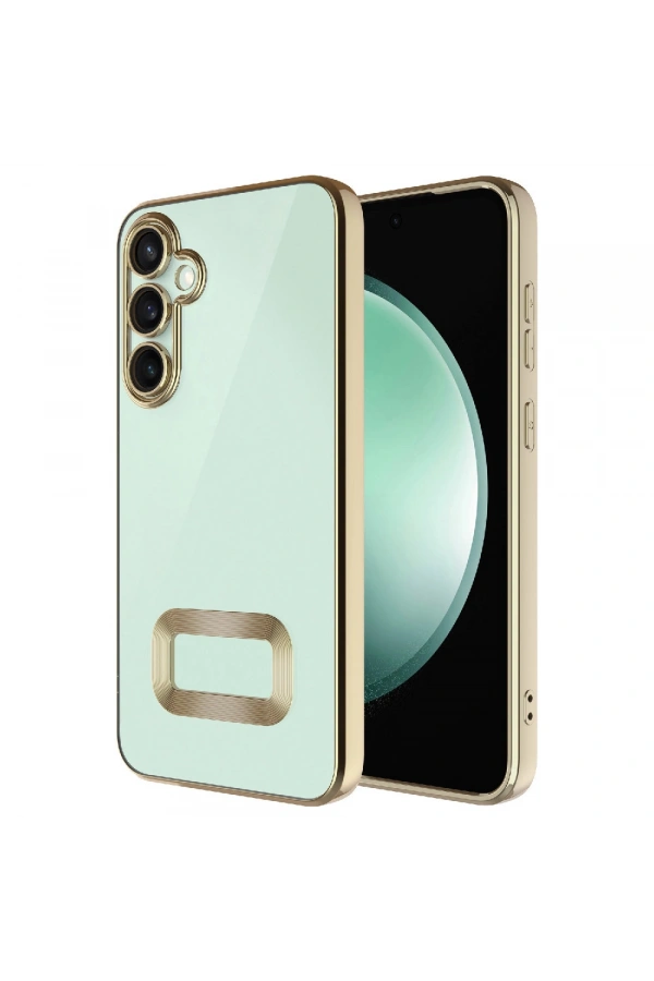 Galaxy A36 Kılıf Kamera Korumalı Logo Gösteren Zore Omega Kapak