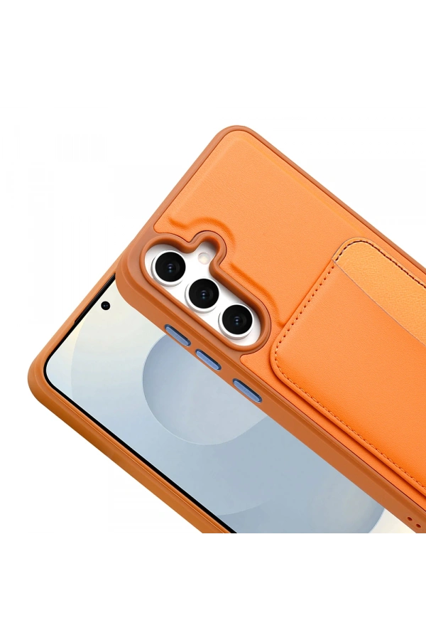 Galaxy A36 Kılıf Kartlıklı Zore X-Kart Silikon Kapak