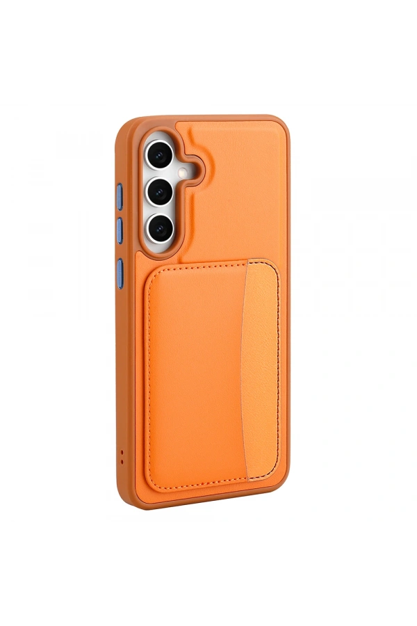 Galaxy A36 Kılıf Kartlıklı Zore X-Kart Silikon Kapak