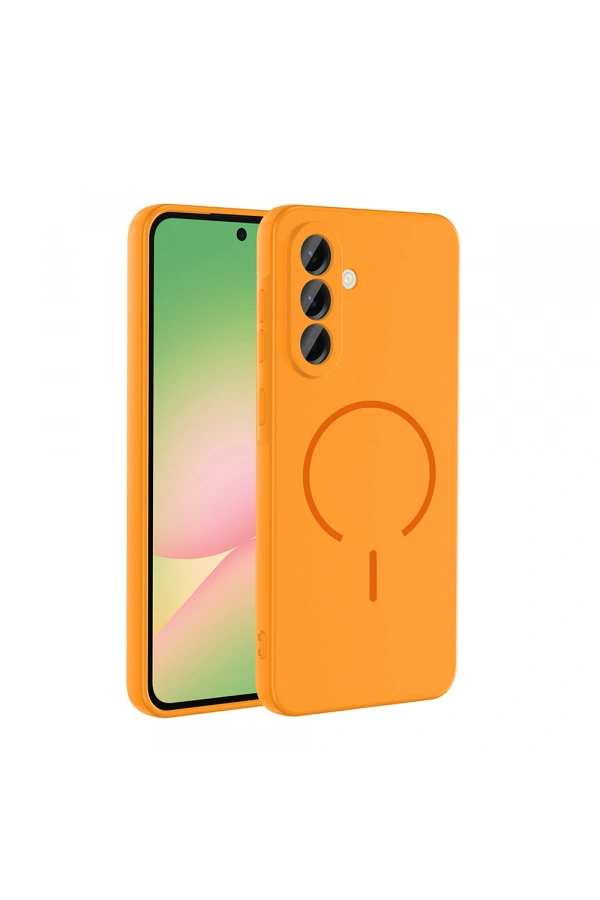 Galaxy A36 Kılıf M-safe Şarj Özellikli Zore Meta Kapak