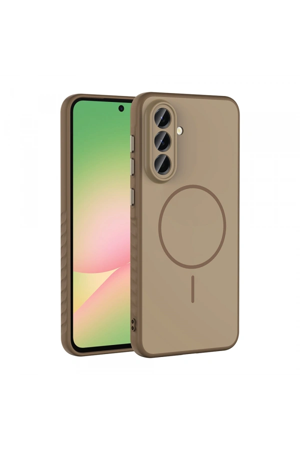 Galaxy A36 Kılıf M-safe Şarj Özellikli Zore Tea Kapak