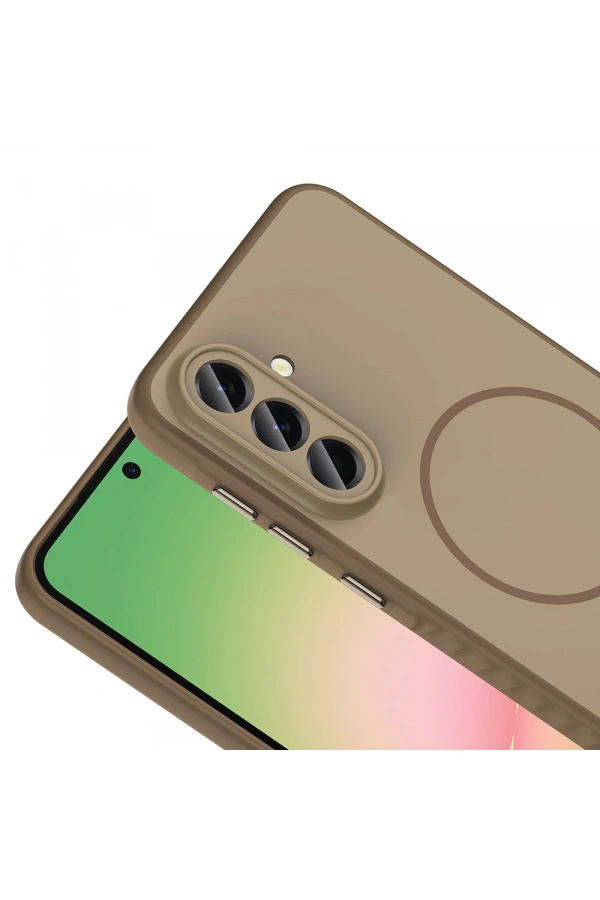 Galaxy A36 Kılıf M-safe Şarj Özellikli Zore Tea Kapak