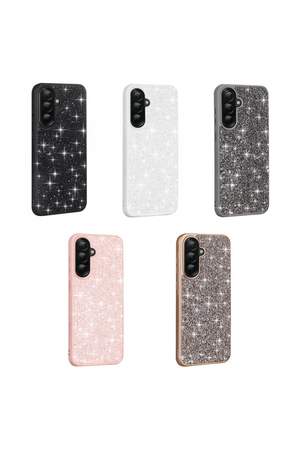 Galaxy A36 Kılıf Parlak Taşlı Tasarım Zore Pırlanta Kapak