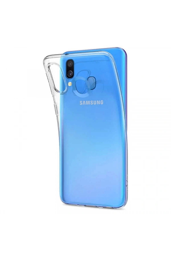 Galaxy A40 Kılıf Zore Süper Silikon Kapak
