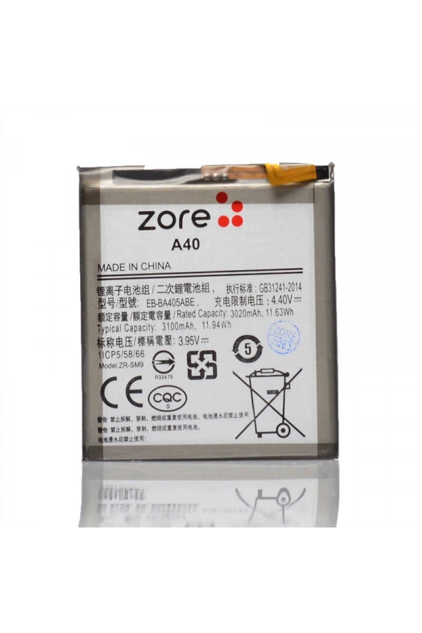 Galaxy A40 Zore Tam Orjinal Batarya