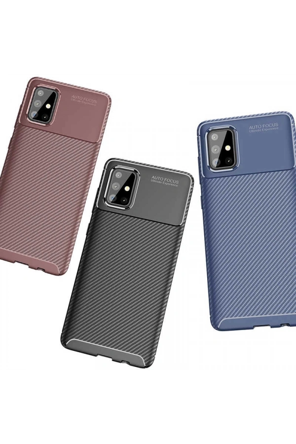 Galaxy A51 Kılıf Zore Negro Silikon Kapak