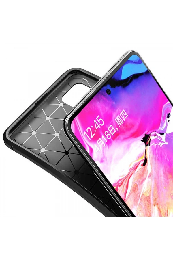 Galaxy A51 Kılıf Zore Negro Silikon Kapak