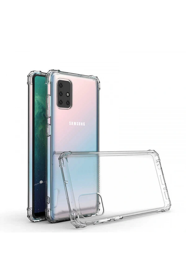 Galaxy A51 Kılıf Zore Nitro Anti Shock Silikon