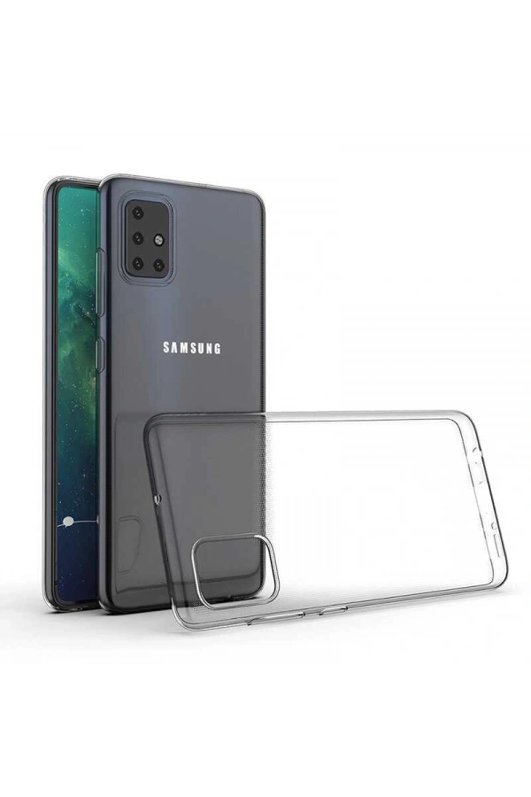 Galaxy A51 Kılıf Zore Süper Silikon Kapak