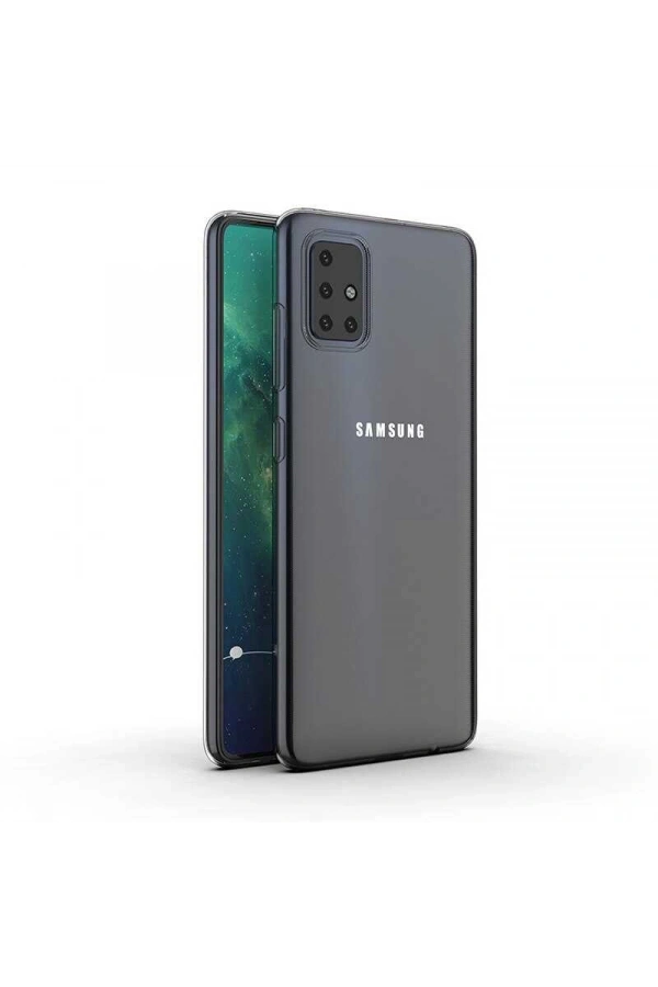 Galaxy A51 Kılıf Zore Süper Silikon Kapak