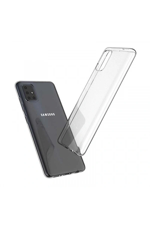 Galaxy A51 Kılıf Zore Süper Silikon Kapak