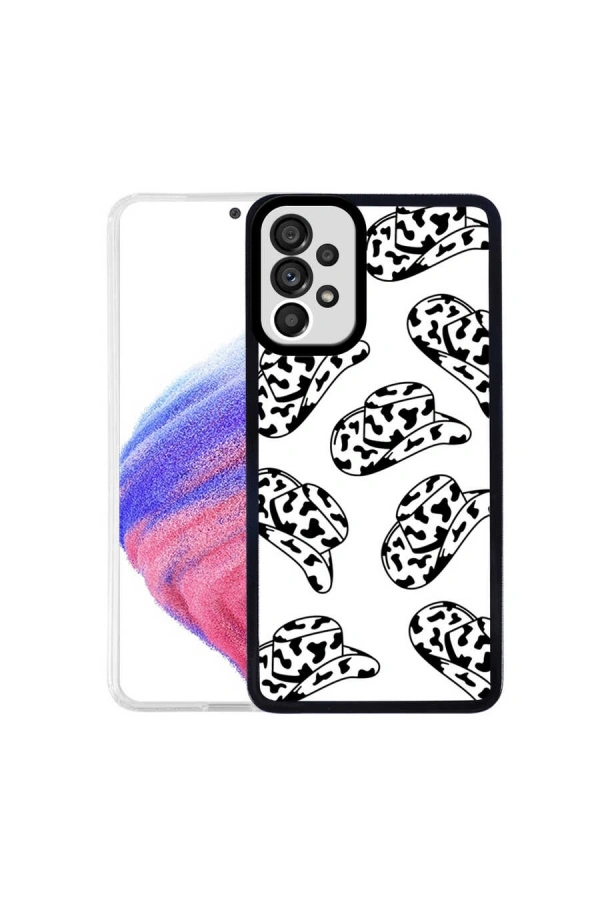 Galaxy A53 5G Kılıf Zore M-Fit Desenli Kapak