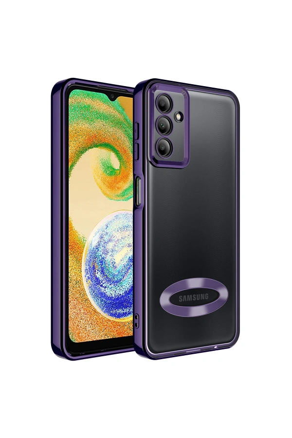 Galaxy A54 Kılıf Kamera Korumalı Logo Gösteren Zore Omega Kapak