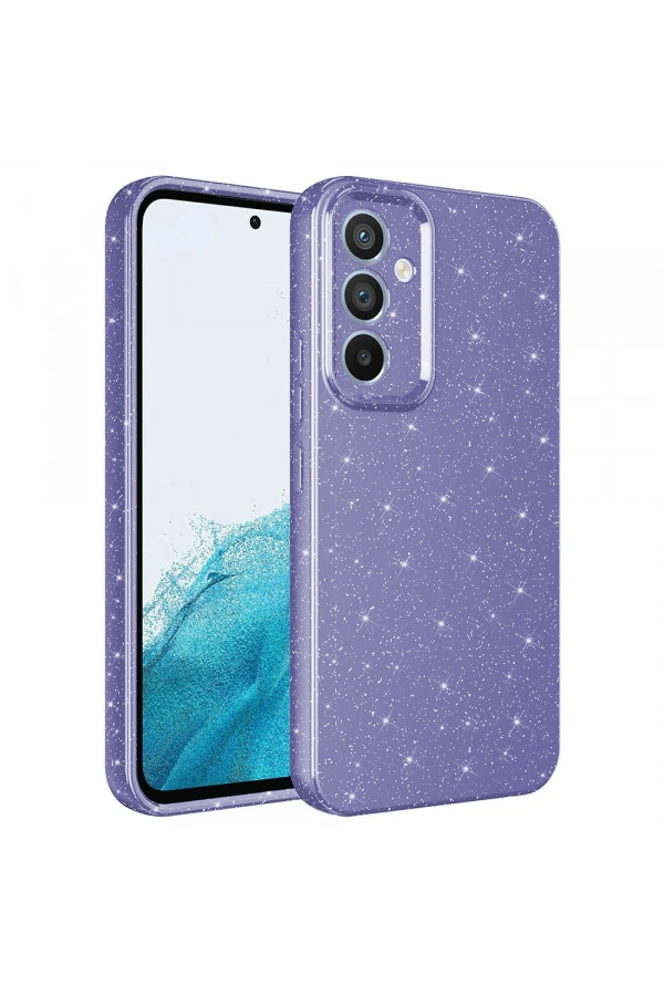 Galaxy A54 Kılıf Kamera Korumalı Simli Lüks Zore Koton Kapak