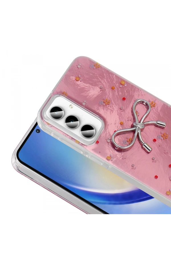Galaxy A55 Kılıf Kamera Korumalı Figürlü Zore Ponti Silikon Kapak
