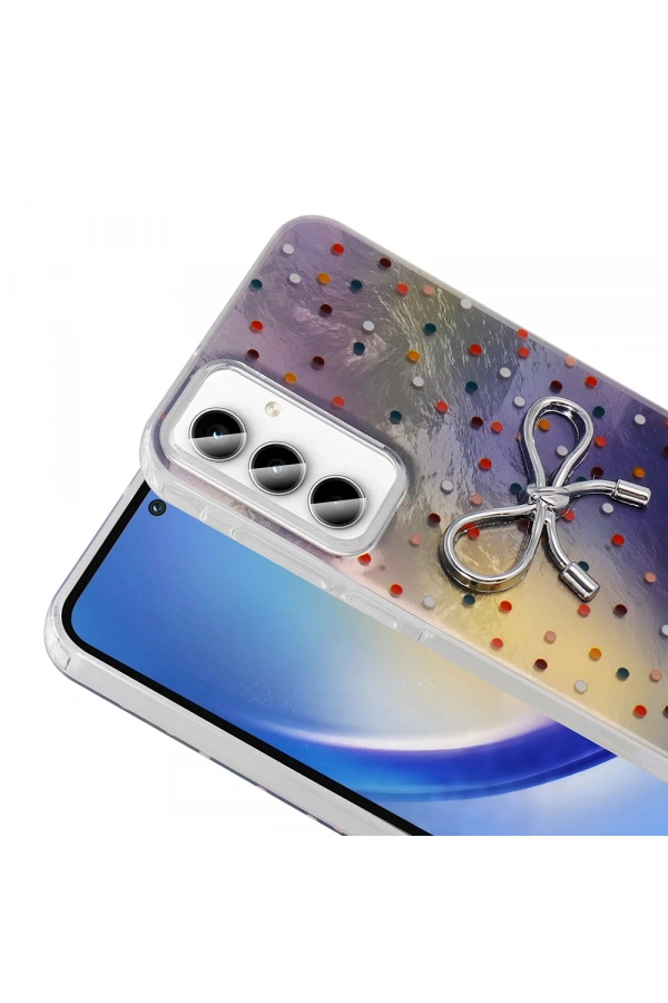 Galaxy A55 Kılıf Kamera Korumalı Figürlü Zore Ponti Silikon Kapak