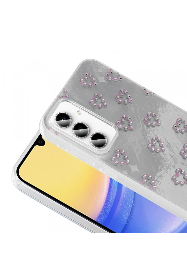 Galaxy A55 Kılıf Kamera Korumalı Figürlü Zore Ponti Silikon Kapak