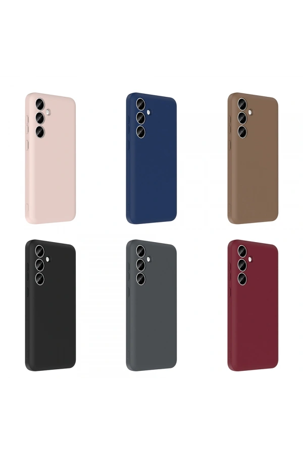 Galaxy A55 Kılıf Kamera Korumalı Kartlık Hazneli Zore Vitra Kapak