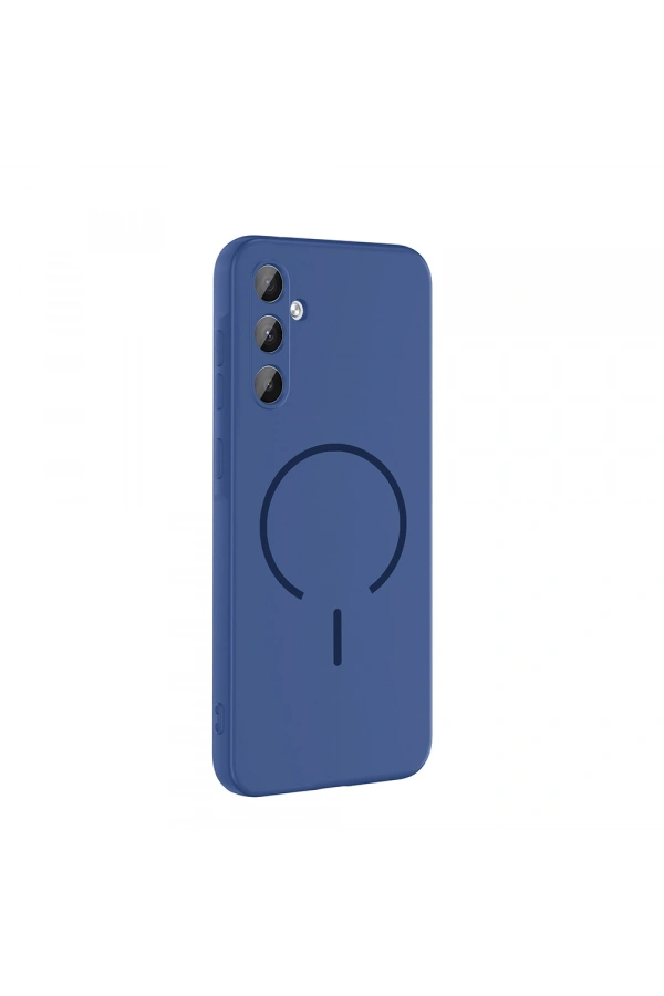 Galaxy A55 Kılıf M-safe Şarj Özellikli Zore Meta Kapak