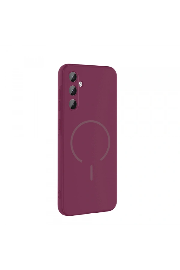 Galaxy A55 Kılıf M-safe Şarj Özellikli Zore Meta Kapak