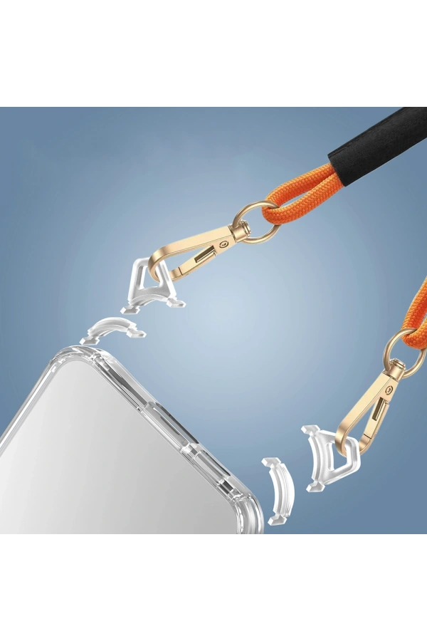 Galaxy A56 Kılıf Airbagli Takılabilir Askı Aparatlı Zore Snap Silikon Kapak