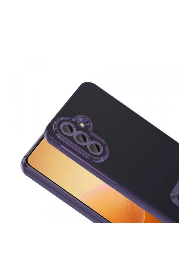 Galaxy A56 Kılıf Kamera Korumalı Logo Gösteren Zore Omega Kapak