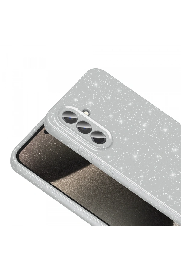 Galaxy A56 Kılıf Kamera Korumalı Simli Lüks Zore Koton Kapak