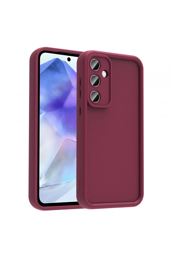 Galaxy A56 Kılıf Kamera Korumalı Zore Ananas Kapak