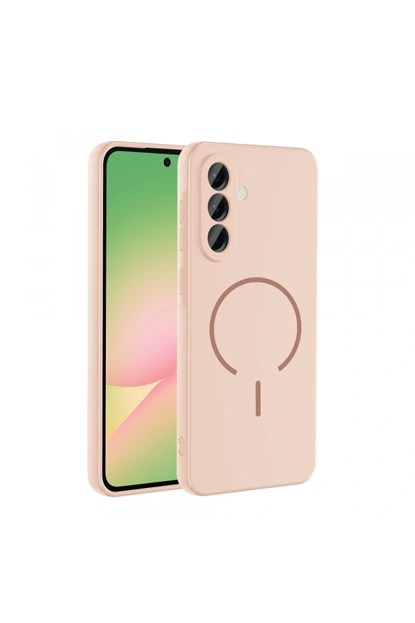 Galaxy A56 Kılıf M-safe Şarj Özellikli Zore Meta Kapak