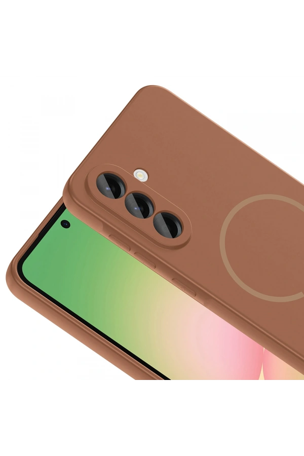 Galaxy A56 Kılıf M-safe Şarj Özellikli Zore Meta Kapak