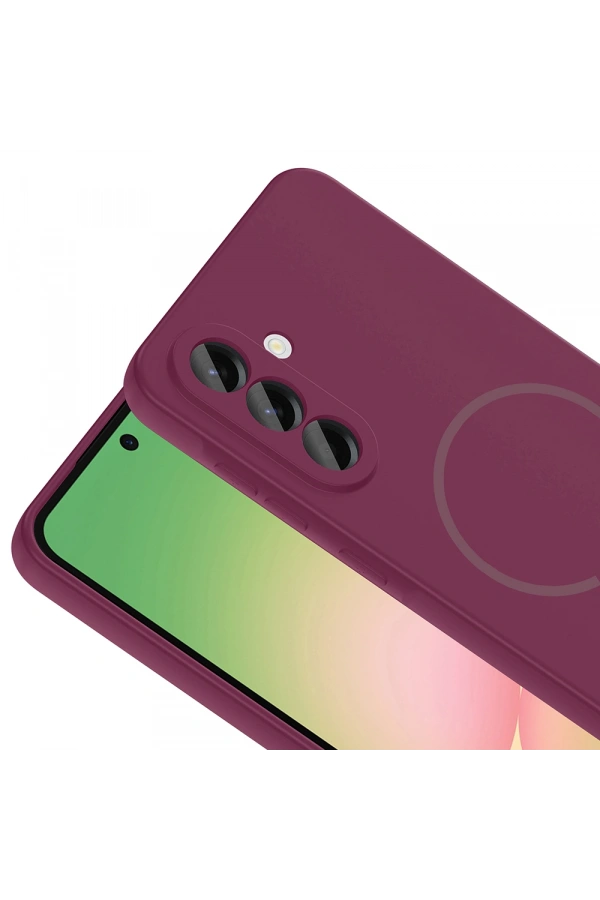 Galaxy A56 Kılıf M-safe Şarj Özellikli Zore Meta Kapak
