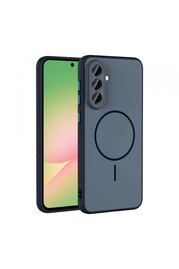 Galaxy A56 Kılıf M-safe Şarj Özellikli Zore Tea Kapak