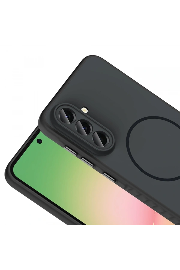 Galaxy A56 Kılıf M-safe Şarj Özellikli Zore Tea Kapak