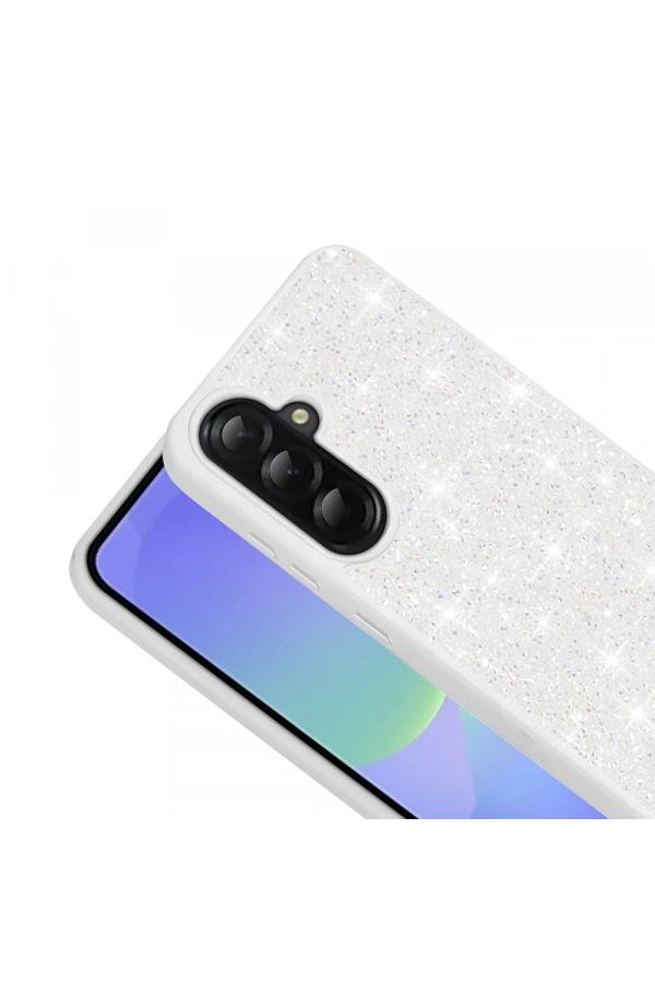 Galaxy A56 Kılıf Parlak Taşlı Tasarım Zore Pırlanta Kapak