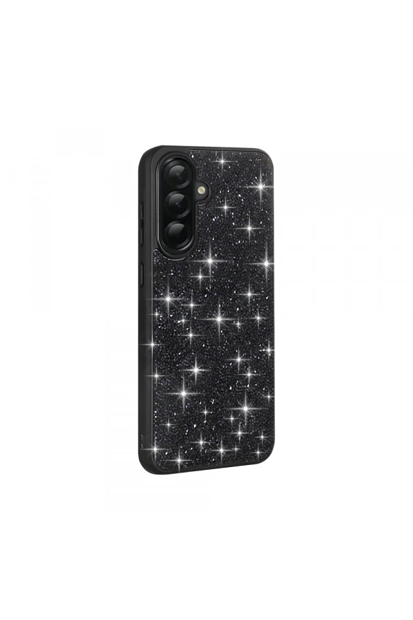 Galaxy A56 Kılıf Parlak Taşlı Tasarım Zore Pırlanta Kapak