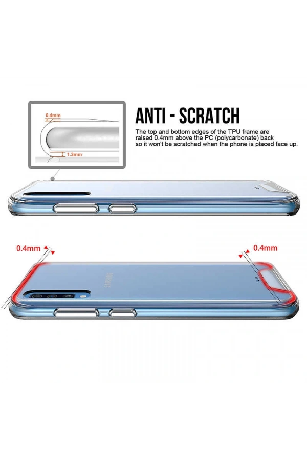 Galaxy A70 Kılıf Zore Gard Silikon