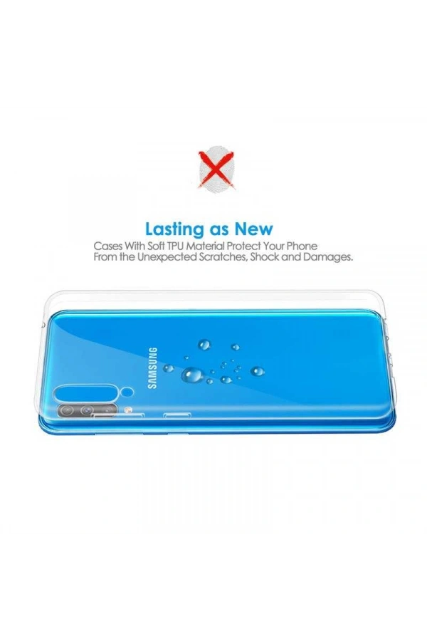 Galaxy A70 Kılıf Zore Süper Silikon Kapak
